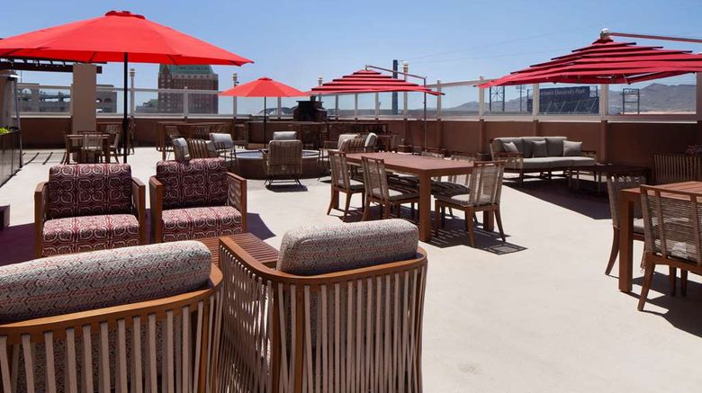 <b>Doubletree by Hilton El Paso Downtown Exterior</b>. Images powered by <a href="https://iceportal.shijigroup.com/" title="IcePortal" target="_blank">IcePortal</a>.