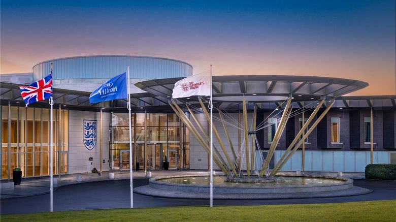 Hilton at St Georges Park Exterior. Images powered by <a href="https://iceportal.shijigroup.com" target="_blank" rel="noopener">Ice Portal</a>.