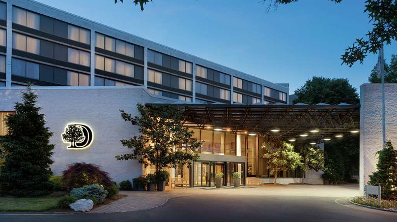 <b>Doubletree Somerset Hotel Exterior</b>. Images powered by <a href="https://iceportal.shijigroup.com/" title="IcePortal" target="_blank">IcePortal</a>.