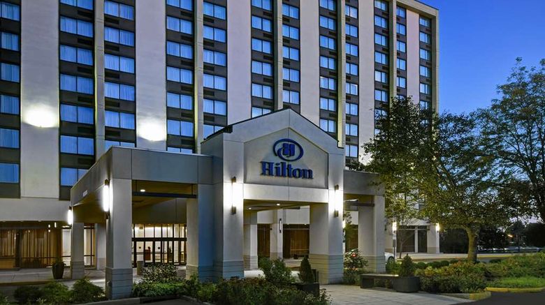Hilton Hasbrouck Heights Exterior. Images powered by <a href="https://iceportal.shijigroup.com" target="_blank" rel="noopener">Ice Portal</a>.