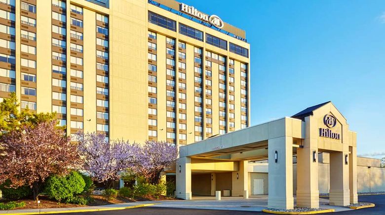 <b>Hilton Hasbrouck Heights Exterior</b>. Images powered by <a href="https://iceportal.shijigroup.com/" title="IcePortal" target="_blank">IcePortal</a>.