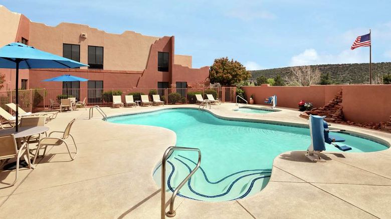 <b>Hampton Inn Sedona Pool</b>. Images powered by <a href="https://iceportal.shijigroup.com/" title="IcePortal" target="_blank">IcePortal</a>.