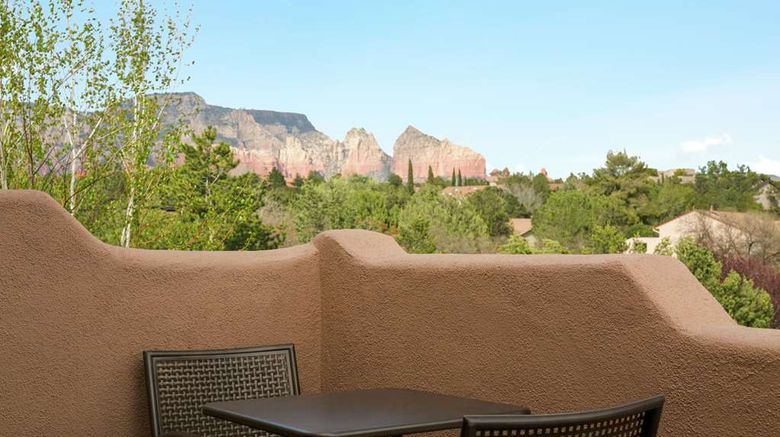 <b>Hampton Inn Sedona Exterior</b>. Images powered by <a href="https://iceportal.shijigroup.com/" title="IcePortal" target="_blank">IcePortal</a>.