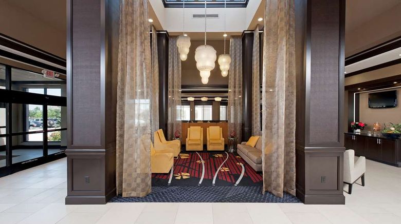 <b>Hilton Garden Inn Ft Worth Alliance Arpt Lobby</b>. Images powered by <a href="https://iceportal.shijigroup.com/" title="IcePortal" target="_blank">IcePortal</a>.
