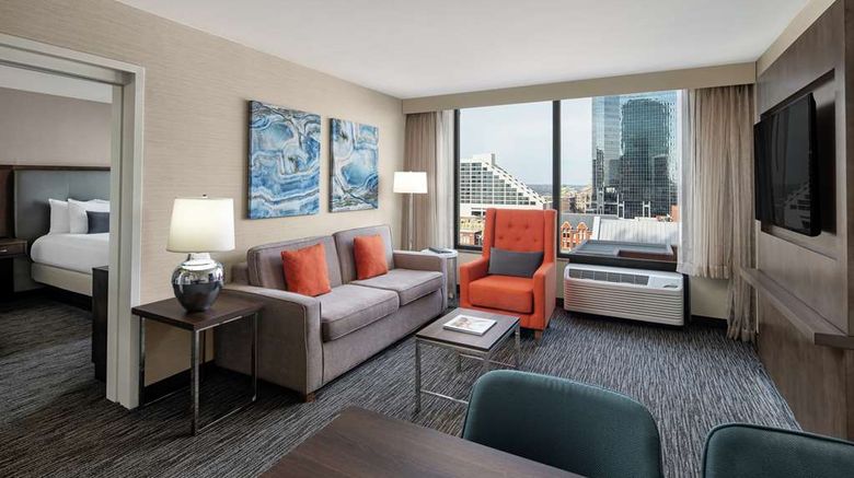 <b>Embassy Suites Fort Worth - Downtown Room</b>. Images powered by <a href="https://iceportal.shijigroup.com/" title="IcePortal" target="_blank">IcePortal</a>.