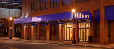 Hilton Fort Wayne at the Grand Wayne Ctr Exterior