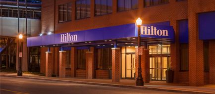 Hilton Fort Wayne at the Grand Wayne Ctr Exterior