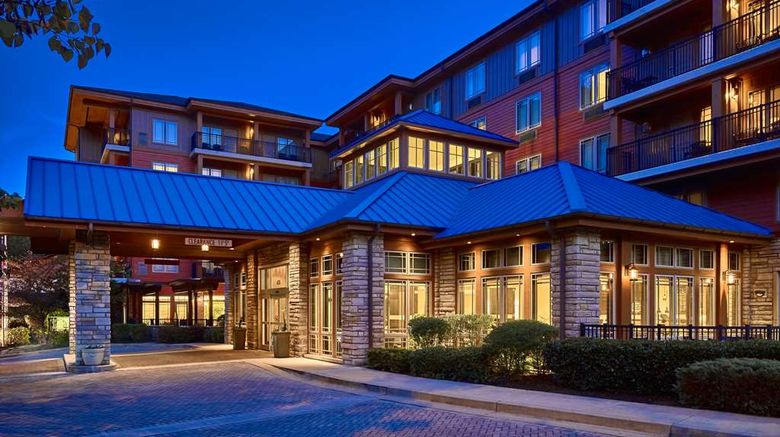 <b>Hilton Garden Inn Gatlinburg Exterior</b>. Images powered by <a href="https://iceportal.shijigroup.com/" title="IcePortal" target="_blank">IcePortal</a>.