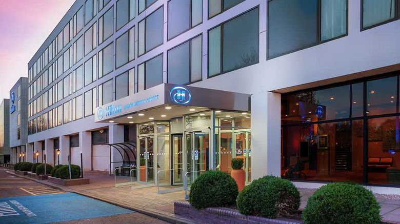 <b>Hilton London Gatwick Airport Exterior</b>. Images powered by <a href="https://iceportal.shijigroup.com/" title="IcePortal" target="_blank">IcePortal</a>.