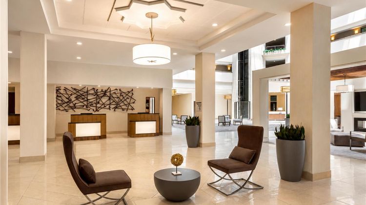 Embassy Suites Greenville Golf Resort Lobby
