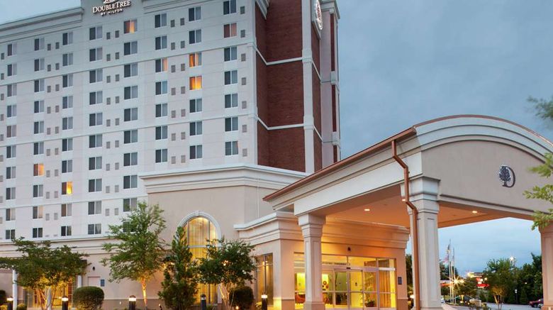 Doubletree by Hilton Hotel Greensboro Exterior. Images powered by <a href="https://iceportal.shijigroup.com" target="_blank" rel="noopener">Ice Portal</a>.