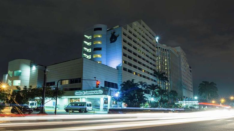 <b>Hilton Colon Guayaquil Exterior</b>. Images powered by <a href="https://iceportal.shijigroup.com/" title="IcePortal" target="_blank">IcePortal</a>.