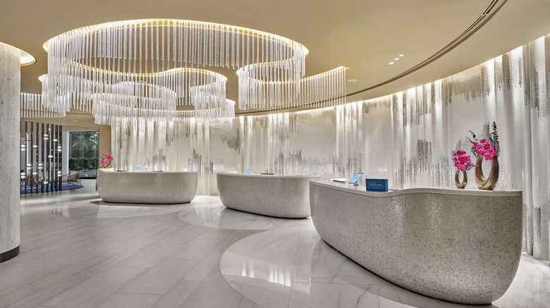 <b>Hilton Hua Hin Resort & Spa Lobby</b>. Images powered by <a href="https://iceportal.shijigroup.com/" title="IcePortal" target="_blank">IcePortal</a>.