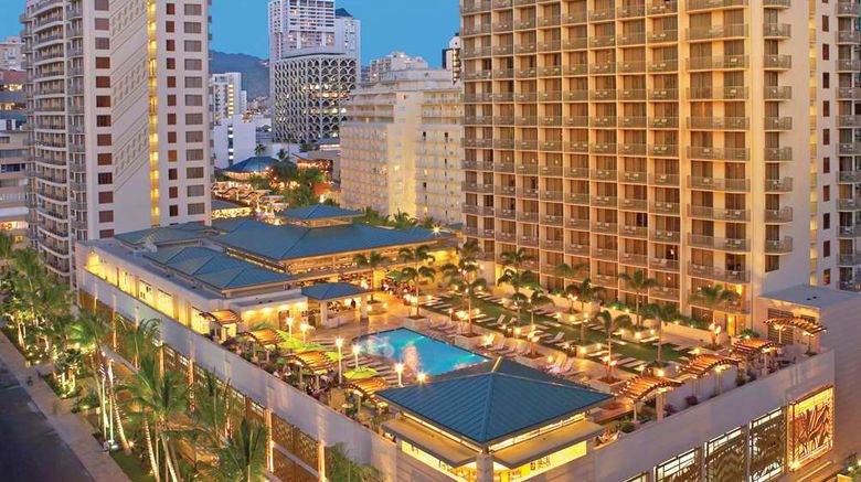 Embassy Suites by Hilton Waikiki Beach Exterior. Images powered by <a href="https://iceportal.shijigroup.com" target="_blank" rel="noopener">Ice Portal</a>.