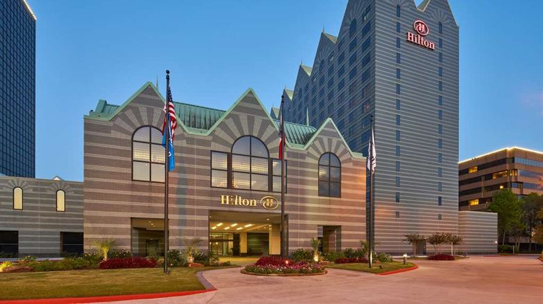 <b>Hilton Houston North Exterior</b>. Images powered by <a href="https://iceportal.shijigroup.com/" title="IcePortal" target="_blank">IcePortal</a>.