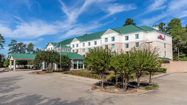 <b>Hilton Garden Inn Houston/The Woodlands Exterior</b>. Images powered by <a href="https://iceportal.shijigroup.com/" title="IcePortal" target="_blank">IcePortal</a>.