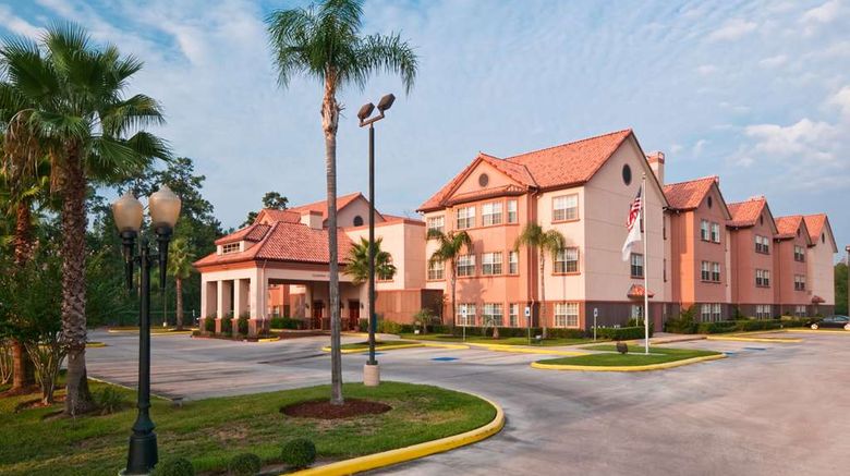 <b>Homewood Suites Houston-Woodlands Exterior</b>. Images powered by <a href="https://iceportal.shijigroup.com/" title="IcePortal" target="_blank">IcePortal</a>.