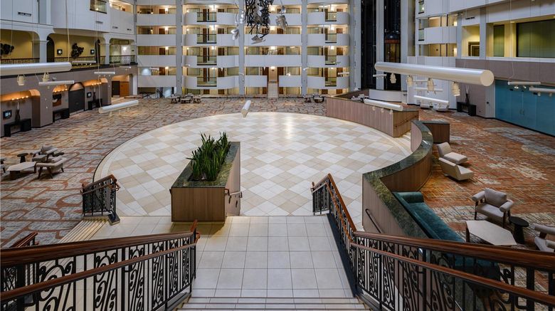 <b>Hilton Washington DC / Rockville Lobby</b>. Images powered by <a href="https://iceportal.shijigroup.com/" title="IcePortal" target="_blank">IcePortal</a>.