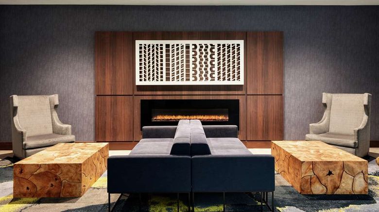 <b>Embassy Suites Indianapolis – Downtown Lobby</b>. Images powered by <a href="https://iceportal.shijigroup.com/" title="IcePortal" target="_blank">IcePortal</a>.