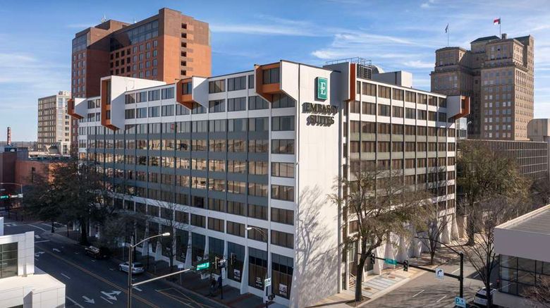 Embassy Suites Hotel Winston-Salem Exterior. Images powered by <a href="https://iceportal.shijigroup.com" target="_blank" rel="noopener">Ice Portal</a>.