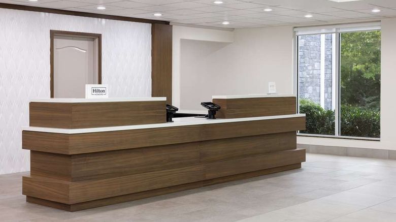 <b>Hilton Garden Inn Hanes Mall Lobby</b>. Images powered by <a href="https://iceportal.shijigroup.com/" title="IcePortal" target="_blank">IcePortal</a>.