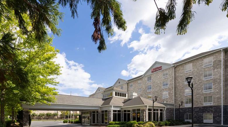 <b>Hilton Garden Inn Hanes Mall Exterior</b>. Images powered by <a href="https://iceportal.shijigroup.com/" title="IcePortal" target="_blank">IcePortal</a>.