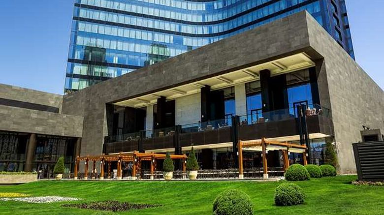 <b>Hilton Istanbul Bomonti Hotel Exterior</b>. Images powered by <a href="https://iceportal.shijigroup.com/" title="IcePortal" target="_blank">IcePortal</a>.