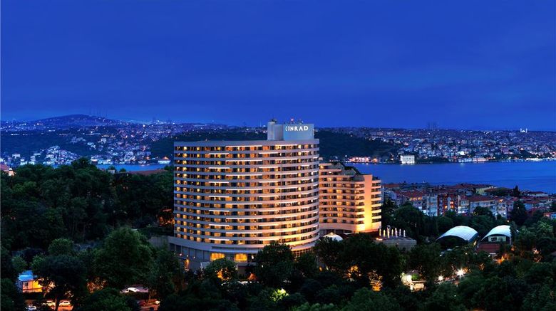 <b>Conrad Istanbul Bosphorus Exterior</b>. Images powered by <a href="https://iceportal.shijigroup.com/" title="IcePortal" target="_blank">IcePortal</a>.
