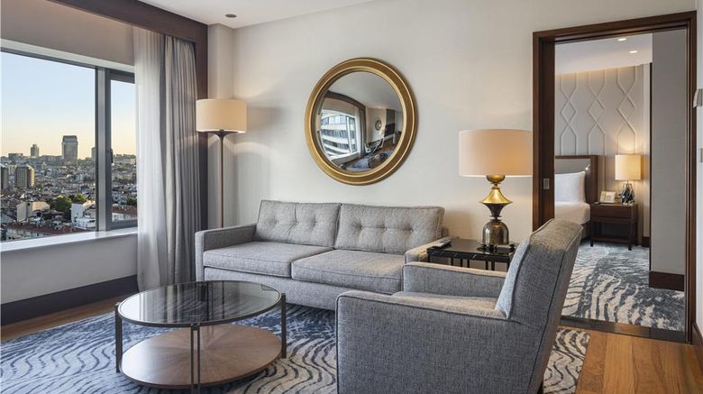 <b>Conrad Istanbul Bosphorus Room</b>. Images powered by <a href="https://iceportal.shijigroup.com/" title="IcePortal" target="_blank">IcePortal</a>.