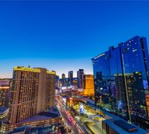 Hilton Grand Vacations Elara Ctr Strip Exterior