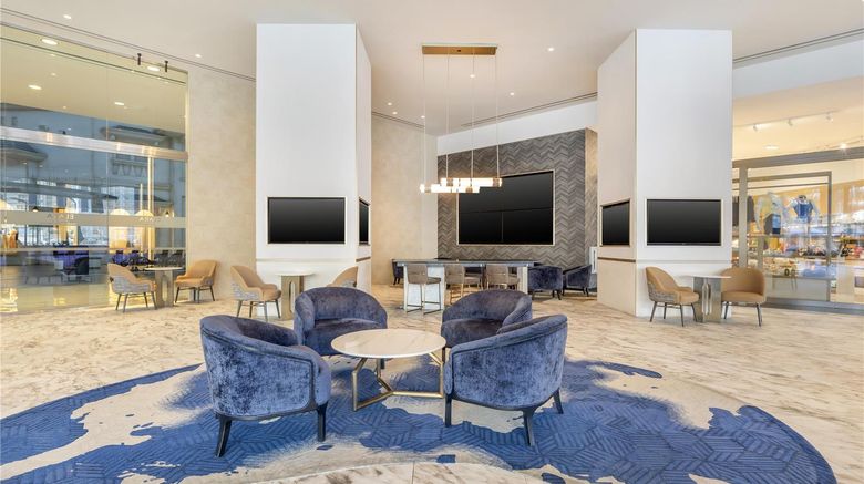 <b>Hilton Grand Vacations Elara Ctr Strip Lobby</b>. Images powered by <a href="https://iceportal.shijigroup.com/" title="IcePortal" target="_blank">IcePortal</a>.