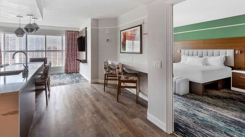 <b>Hilton Grand Vacations Club Flamingo Room</b>. Images powered by <a href="https://iceportal.shijigroup.com/" title="IcePortal" target="_blank">IcePortal</a>.
