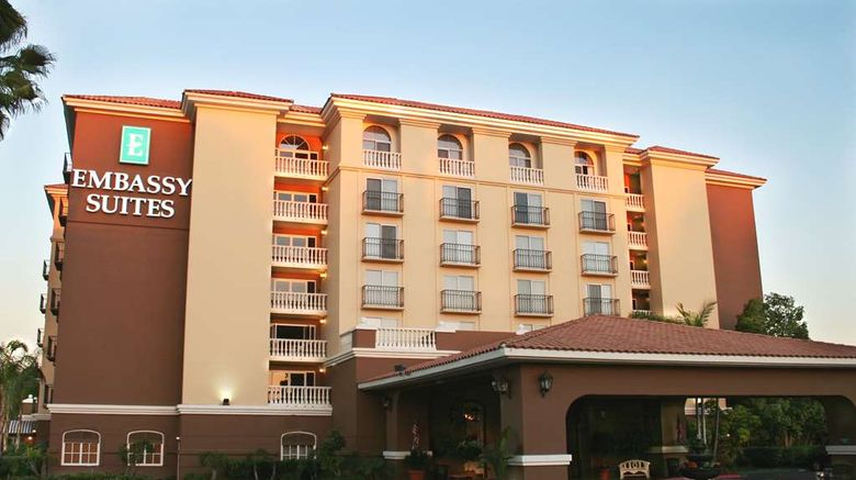 <b>Embassy Suites Anaheim North Exterior</b>. Images powered by <a href="https://iceportal.shijigroup.com/" title="IcePortal" target="_blank">IcePortal</a>.