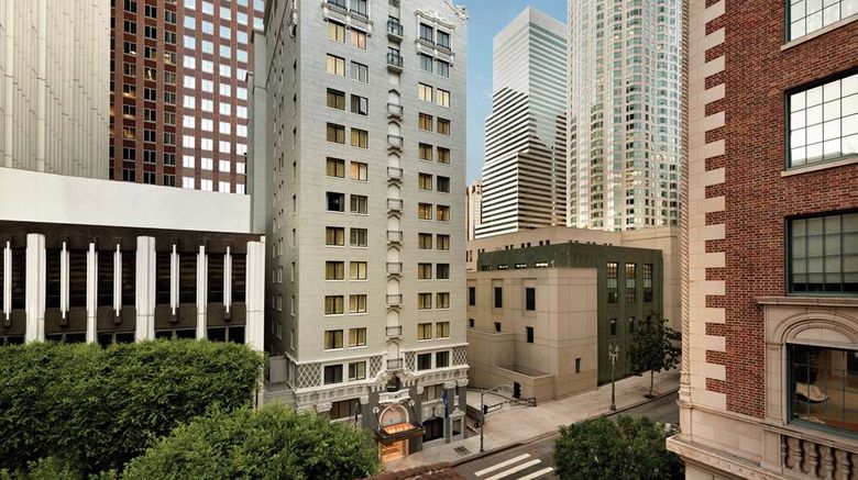 <b>Hilton Checkers Los Angeles Exterior</b>. Images powered by <a href="https://iceportal.shijigroup.com/" title="IcePortal" target="_blank">IcePortal</a>.