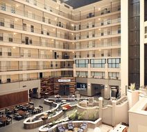 Embassy Suites Los Angeles Downey Lobby