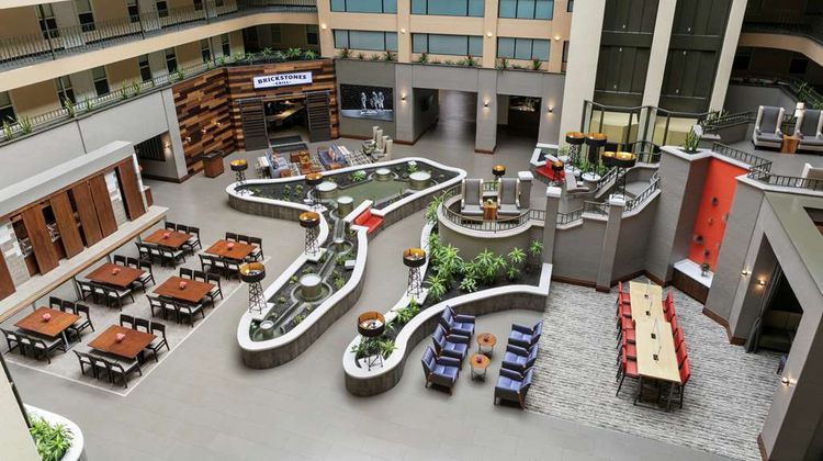 Embassy Suites Los Angeles Downey Lobby