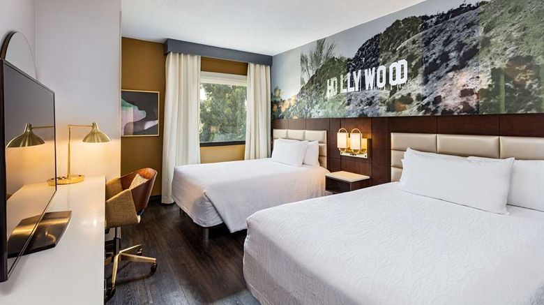 <b>Hilton Garden Inn Los Angeles/Hollywood Room</b>. Images powered by <a href="https://iceportal.shijigroup.com/" title="IcePortal" target="_blank">IcePortal</a>.