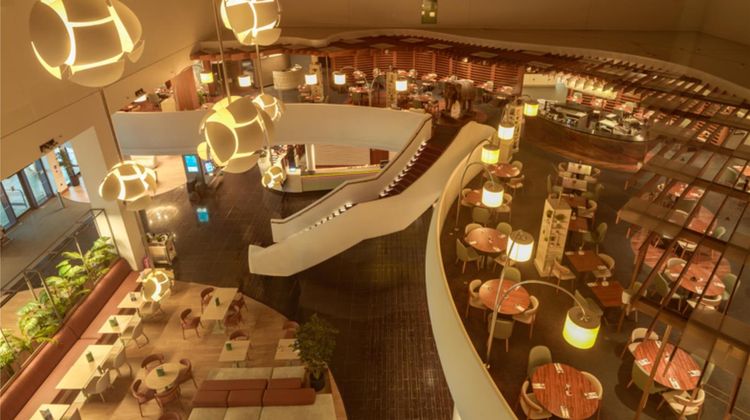 Hilton London Heathrow Terminal 5 Lobby