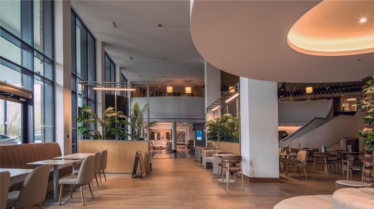 Hilton London Heathrow Terminal 5 Lobby