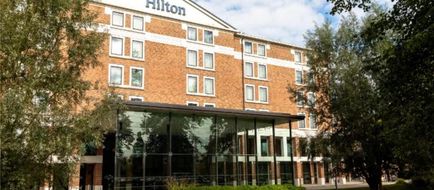 Hilton London Heathrow Terminal 5 Exterior