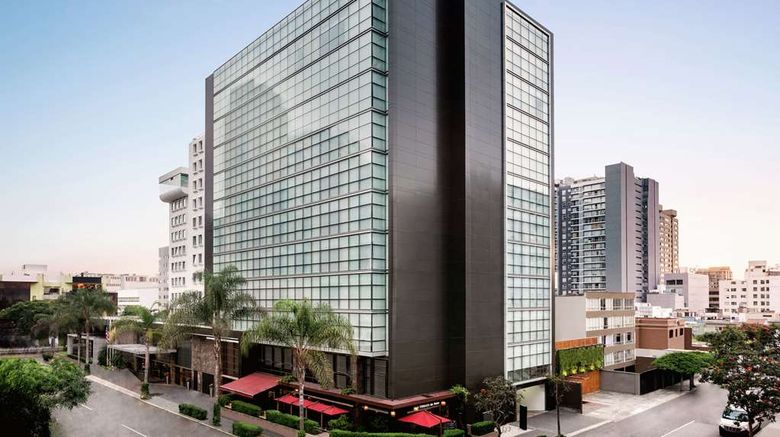 <b>El Pardo Doubletree By Hilton Exterior</b>. Images powered by <a href="https://iceportal.shijigroup.com/" title="IcePortal" target="_blank">IcePortal</a>.