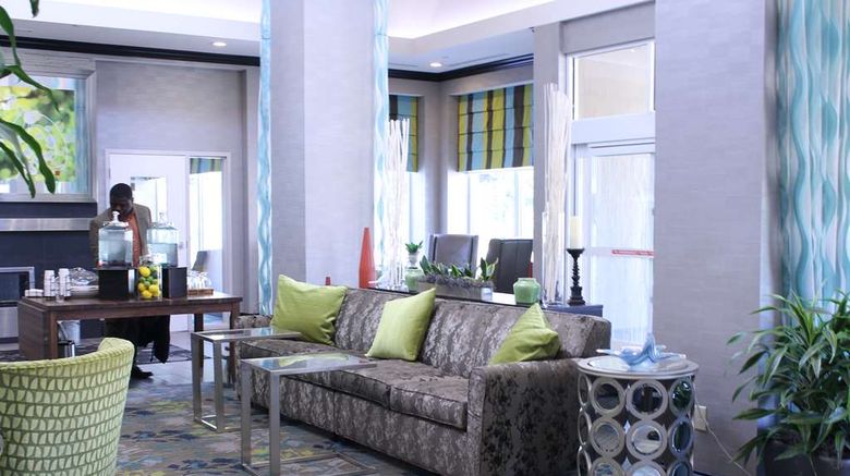 <b>Hilton Garden Inn West Little Rock Lobby</b>. Images powered by <a href="https://iceportal.shijigroup.com/" title="IcePortal" target="_blank">IcePortal</a>.
