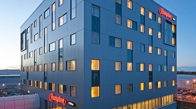 <b>Hampton by Hilton London Gatwick Airport Exterior</b>. Images powered by <a href="https://iceportal.shijigroup.com/" title="IcePortal" target="_blank">IcePortal</a>.