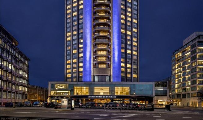 London Hilton on Park Lane Exterior