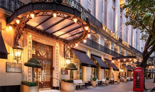 The Waldorf Hilton, London Exterior