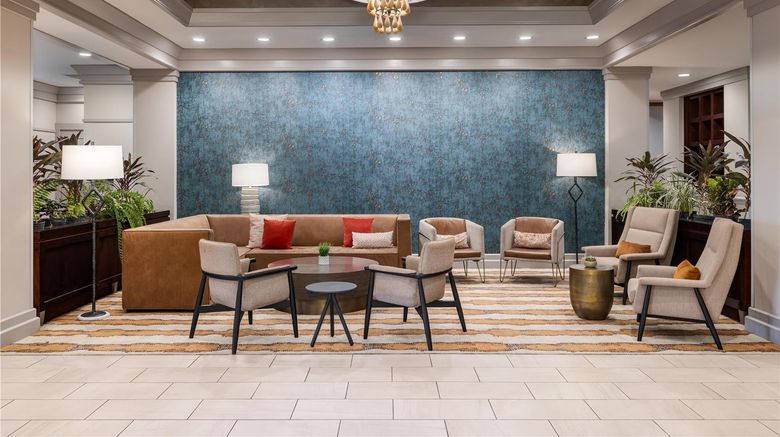 <b>Embassy Suites Laredo Lobby</b>. Images powered by <a href="https://iceportal.shijigroup.com/" title="IcePortal" target="_blank">IcePortal</a>.