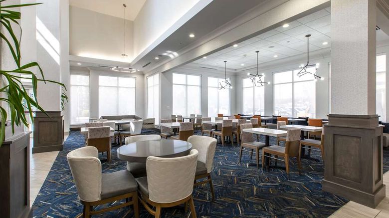 <b>Hilton Garden Inn Lynchburg Lobby</b>. Images powered by <a href="https://iceportal.shijigroup.com/" title="IcePortal" target="_blank">IcePortal</a>.