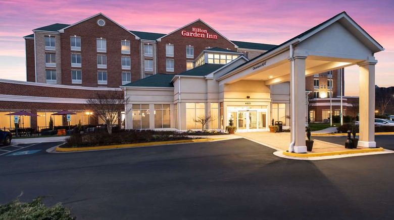 Hilton Garden Inn Lynchburg Exterior. Images powered by <a href="https://iceportal.shijigroup.com" target="_blank" rel="noopener">Ice Portal</a>.