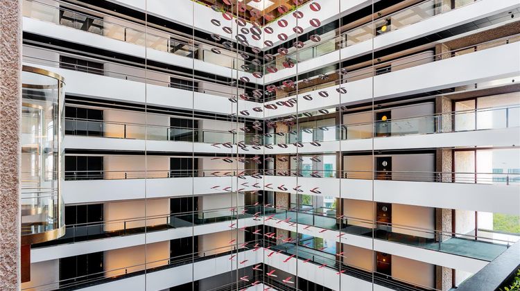 Hilton Madrid Airport Lobby