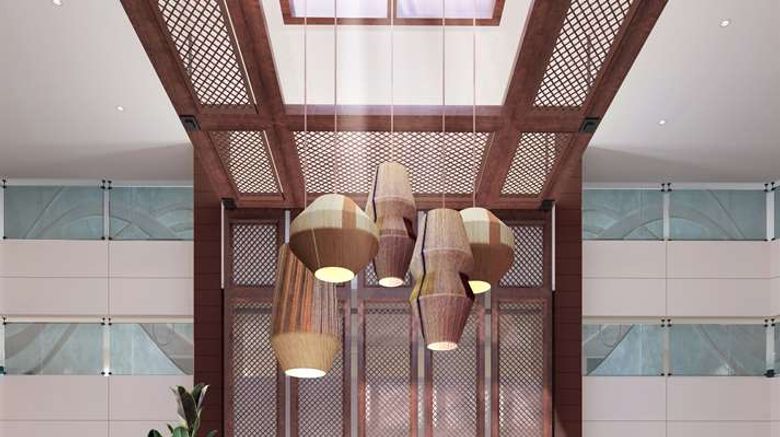 <b>DoubleTree Suites Orlando Disney Springs Lobby</b>. Images powered by <a href="https://iceportal.shijigroup.com/" title="IcePortal" target="_blank">IcePortal</a>.